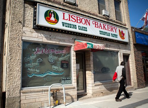ANDREW RYAN / WINNIPEG FREE PRESS The Lisbon Bakery on Sargent Ave. is closed due to a public health infraction. Shot on July 27, 2018.