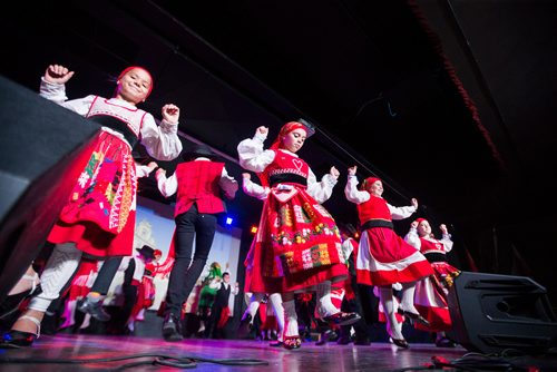 MIKAELA MACKENZIE / WINNIPEG FREE PRESS
Dancers perform at the Casa do Minho Portuguese Pavilion in Winnipeg on Monday, Aug. 6, 2018. 
Winnipeg Free Press 2018.