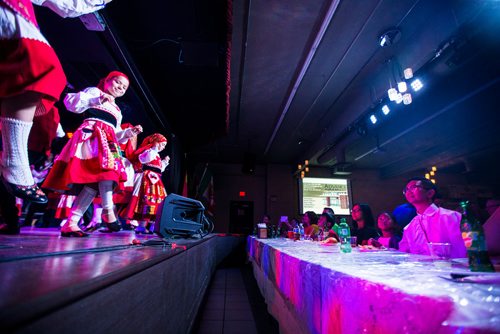 MIKAELA MACKENZIE / WINNIPEG FREE PRESS
Folklorama ambassador Joseph Orobia at the Casa do Minho Portuguese Pavilion in Winnipeg on Monday, Aug. 6, 2018. 
Winnipeg Free Press 2018.