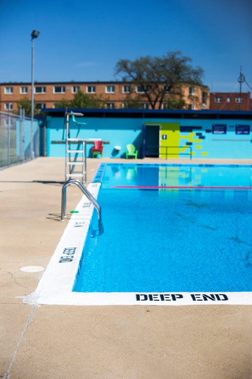 MIKAELA MACKENZIE / WINNIPEG FREE PRESS
Norwood community pool, which is in danger of closing, in Winnipeg on Tuesday, Aug. 7, 2018. 
Winnipeg Free Press 2018.