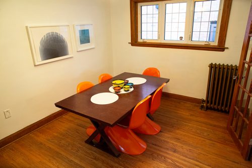 ANDREW RYAN / WINNIPEG FREE PRESS The dining room of 118 Borebank St. in the River Heights neighbourhood on August 7, 2018.