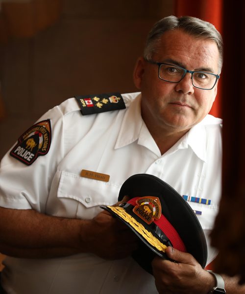 RUTH BONNEVILLE / WINNIPEG FREE PRESS


Portrait of Rick Head, chief of the Manitoba First Nations Police.  For story on how the Canadian Association of Police Governance and the First Nations Police Governance Council are holding their annual conference in Winnipeg.  

See Erik Pindera story.  


August 7th, 2018