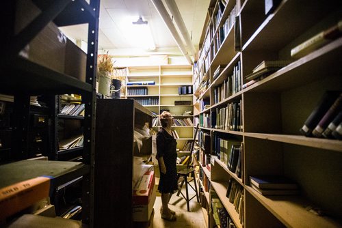 MIKAELA MACKENZIE / WINNIPEG FREE PRESS
Maria Bosak, editor of a Ukrainian newspaper that is closing, in Winnipeg on Wednesday, Aug. 8, 2018. The Ukrainian Voice has been published since 1910.
Winnipeg Free Press 2018.