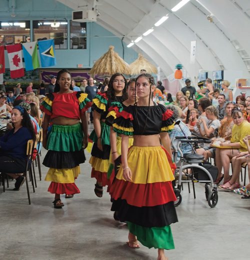 Canstar Community News Aug. 8, 2018 - The African-Carribean pavilion put on a feast for the senses at the 2018 edition of Folklorama. The pavilion was held at the Pembina Curling Club in Fort Garry. (DANIELLE DASILVA/CANSTAR/SOUWESTER)