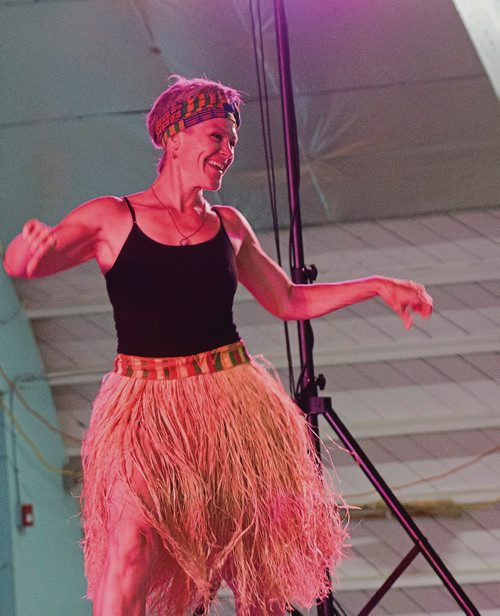Canstar Community News Aug. 8, 2018 - The African-Carribean pavilion put on a feast for the senses at the 2018 edition of Folklorama. The pavilion was held at the Pembina Curling Club in Fort Garry. (DANIELLE DASILVA/CANSTAR/SOUWESTER)