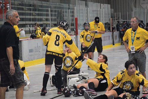 Canstar Community News Aug. 7, 2018 - The Manitoba Rage women's A team beat the New Techumseth Xtreme 1-0 during championship play at the BellMTS Iceplex on Tuesday, Aug. 7, 2018. (EVA WASNEY/CANSTAR COMMUNITY NEWS/METRO)