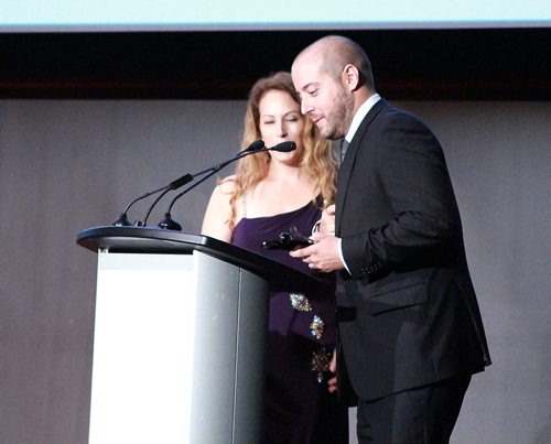 SUPPLIED PHOTO

Jordan Farber receives the Award for Philanthropy at the fourth annual Manitoba Vigor Awards gala on July 20, 2018 at the Metropolitan Entertainment Centre. (See Social Page)