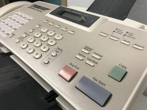 WINNIPEG FREE PRESS
Image of dusty fax machine for Alex Paul story in fax machines. August 15, 2018