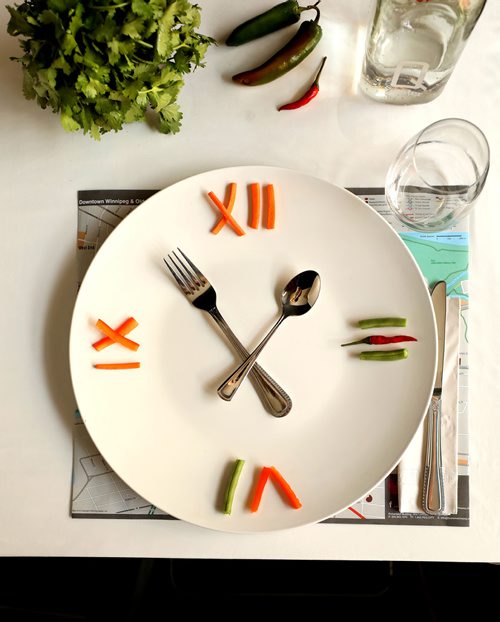RUTH BONNEVILLE / WINNIPEG FREE PRESS

Cover photo options for 24 hour food project or food for thought project taken at The Merchant Kitchen.  

Various food art photos with different elements like: roman numeral clock made with veggies on a plate, city map as place mate, table cloth and napkin,  the words -Food for Thought, written on a plate with chocolate sauce etc.  Also, server holds plate with words and map of city.  

Goal was to bring in food, 24 hours and map of Winnipeg to illustrate project.

August 15/18
