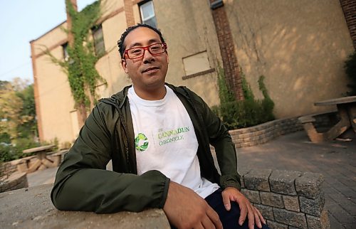 TREVOR HAGAN / WINNIPEG FREE PRESS
Allan Pineda plans to open a cannabis friendly AirBnB, Friday, August 17, 2018.