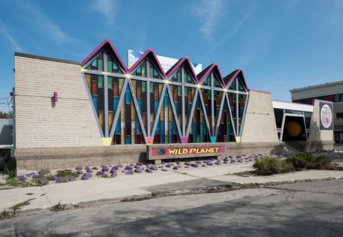 DAVID LIPNOWSKI / WINNIPEG FREE PRESS

Wild Planet photographed Sunday August 19, 2018. The building was once a church.