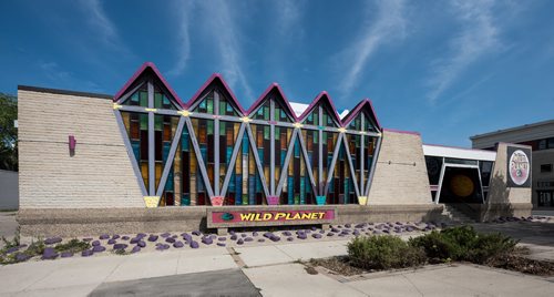 DAVID LIPNOWSKI / WINNIPEG FREE PRESS

Wild Planet photographed Sunday August 19, 2018. The building was once a church.