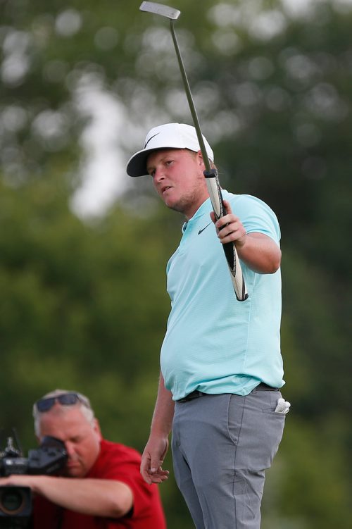 JOHN WOODS / WINNIPEG FREE PRESS
Michael Gellerman came second at the Players Cup at Southwood Golf and Country Club in Winnipeg Sunday, August 19, 2018.