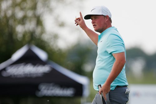 JOHN WOODS / WINNIPEG FREE PRESS
Michael Gellerman came second at the Players Cup at Southwood Golf and Country Club in Winnipeg Sunday, August 19, 2018.