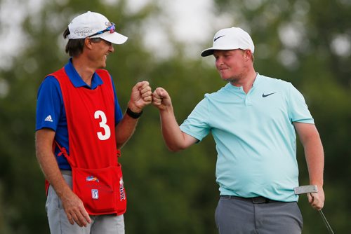 JOHN WOODS / WINNIPEG FREE PRESS
Michael Gellerman came second at the Players Cup at Southwood Golf and Country Club in Winnipeg Sunday, August 19, 2018.