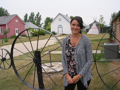 Canstar Community News Aug. 13, 2018 - Fort la Reine executive director Madison Connolly is planning new programs for the museum in Portage la Prairie. (ANDREA GEARY/CANSTAR COMMUNITY NEWS)