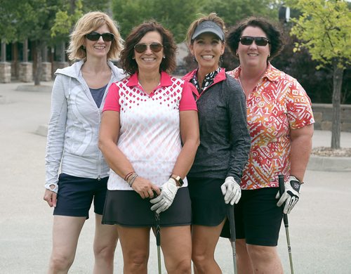 JASON HALSTEAD / WINNIPEG FREE PRESS

L-R: Kim Kummen (Grace Hospital CAO), Conne Newman (Grace Hospital director of human resources), Shelley Keast (Chief Nursing Officer) and Kellie O'Rourke (COO) of the Grace Hospital Admin team at the 2018 Grace Hospital Foundation Golf Classic at Breezy Bend Golf and Country Club on Aug. 13, 2018. (See Social Page)