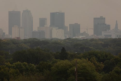 RUTH BONNEVILLE / WINNIPEG FREE PRESS

View of smokey, hazy downtown Winnipeg from Westview Park Friday.

Haze and smoke possibly  due to local fires not BC fires.

See story. 


August 24/18
