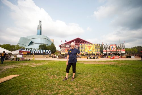 MIKAELA MACKENZIE / WINNIPEG FREE PRESS
Nancy Cosway, co-chair of Ribfest, on the festival grounds at the Forks in Winnipeg on Friday, Aug. 24, 2018.
Winnipeg Free Press 2018.