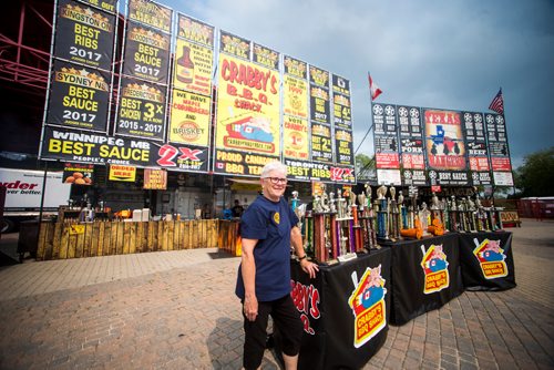 MIKAELA MACKENZIE / WINNIPEG FREE PRESS
Nancy Cosway, co-chair of Ribfest, on the festival grounds at the Forks in Winnipeg on Friday, Aug. 24, 2018.
Winnipeg Free Press 2018.