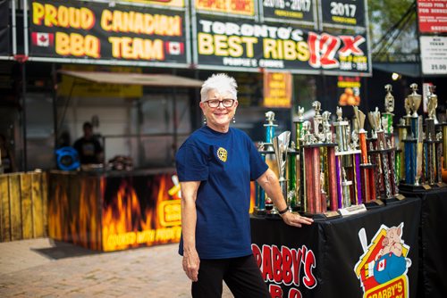 MIKAELA MACKENZIE / WINNIPEG FREE PRESS
Nancy Cosway, co-chair of Ribfest, on the festival grounds at the Forks in Winnipeg on Friday, Aug. 24, 2018.
Winnipeg Free Press 2018.