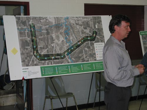 Canstar Community News Aug. 20, 2018 - Manitoba Infrastructure held an open house at Dakota Community Centre on Aug. 20 to display preliminary plans for the south Perimeter Highway and St. Norbert bypass. (ANDREA GEARY/CANSTAR COMMUNITY NEWS)