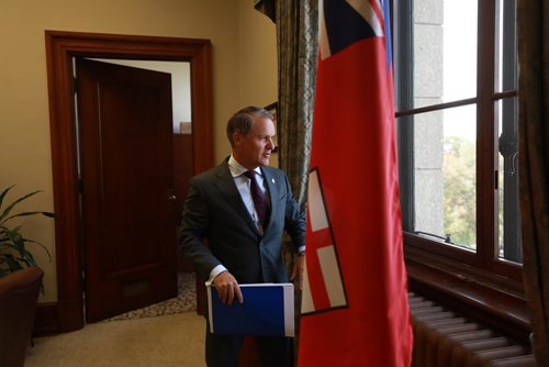 RUTH BONNEVILLE / WINNIPEG FREE PRESS

Photo of Cameron Friesen, Minister of Health, Seniors and Active Living, in his office Wednesday.

See Larry's story. 


August 29/18
