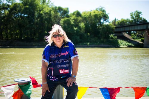 MIKAELA MACKENZIE / WINNIPEG FREE PRESS
Organizer Todd Longley poses for a portrait at the annual Fall Fishing Derby, in support of Marymound School and the Never Alone Foundation, at The Forks in Winnipeg on Saturday, Sept. 1, 2018.
Winnipeg Free Press 2018.