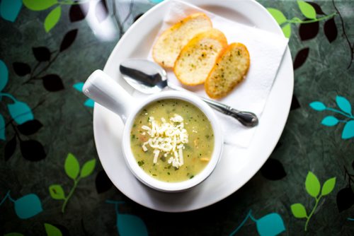 MIKAELA MACKENZIE / WINNIPEG FREE PRESS
The soup at the Deli Brazil Cafe in Winnipeg on Tuesday, Sept. 4, 2018.
Winnipeg Free Press 2018.