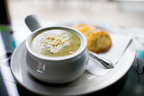 MIKAELA MACKENZIE / WINNIPEG FREE PRESS
The soup at the Deli Brazil Cafe in Winnipeg on Tuesday, Sept. 4, 2018.
Winnipeg Free Press 2018.