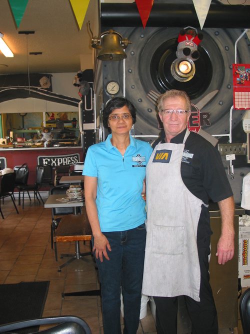 Canstar Community News Aug. 27, 2018 - Lita and Norman Winter, owners of Lita's Station at 904 Saskatchewan Ave. E in Portage la Prairie. (ANDREA GEARY/CANSTAR COMMUNITY NEWS)