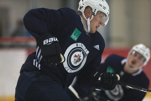 RUTH BONNEVILLE / WINNIPEG FREE PRESS 


WPG Jets #29, Patrick Laine, practices with teammates at Icelplex Wednesday morning.

See Laine Story.  


September 5/18 
