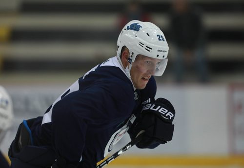 RUTH BONNEVILLE / WINNIPEG FREE PRESS 


WPG Jets #29, Patrick Laine, practices with teammates at Icelplex Wednesday morning.

See Laine Story.  


September 5/18 
