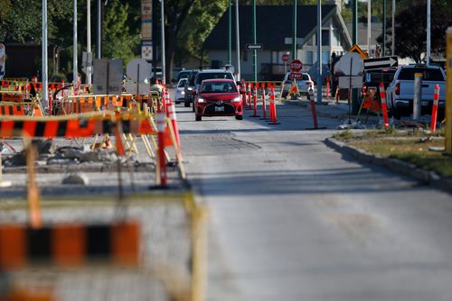 JOHN WOODS / WINNIPEG FREE PRESS
Road construction on Empress Street photographed Wednesday, September 5, 2018.