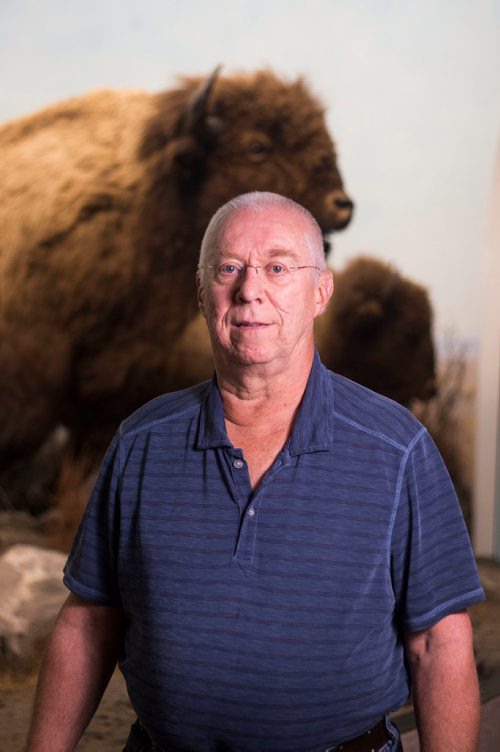 MIKAELA MACKENZIE / WINNIPEG FREE PRESS
Tom Lurvey, who volunteers at the Manitoba Museum giving tours of the Nonsuch, poses at the museum in Winnipeg on Thursday, Sept. 13, 2018.  
Winnipeg Free Press 2018.