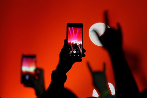 PHIL HOSSACK / WINNIPEG FREE PRESS -Metallica Fans at the Bell MTS Centre THursday. - Sept 13, 2018