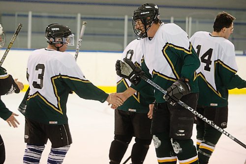 BORIS MINKEVICH / WINNIPEG FREE PRESS 090219 Beer league hockey. Fundraising story. Arial story.