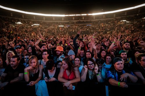 Daniel Crump / Winnipeg Free Press. Aqua Rewind Tour at Bell MTS Place, Winnipeg. September 15, 2018.