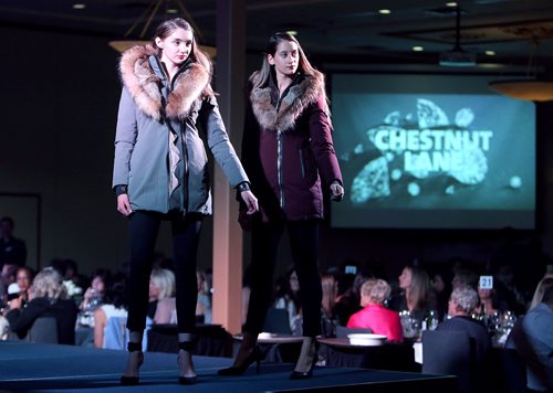 JASON HALSTEAD / WINNIPEG FREE PRESS

Models show off styles from Chestnut Lane Boutique at Inclusion Winnipeg's Fall for Fashion gala dinner and runway show at the Victoria Inn Hotel & Convention Centre on Sept. 6, 2018. (See Social Page)