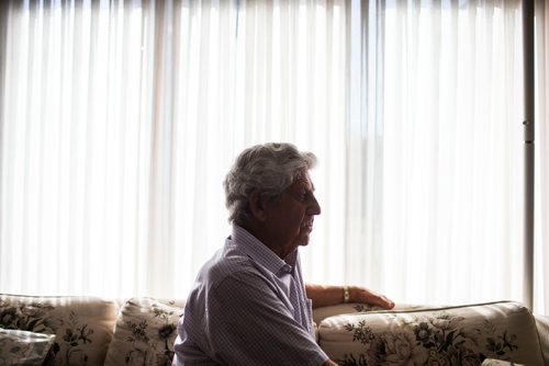 MIKAELA MACKENZIE / WINNIPEG FREE PRESS
John Wieler, who was one of Winnipegs last Immigration and Refugee Board (IRB) members hearing refugee claims in person, poses in his home in Winnipeg on Tuesday, Sept. 18, 2018.  Now the IRB is looking at restoring the position in Winnipeg rather than doing everything by videoconference, and Wieler says that its better to hear cases in person rather than hearing their case remotely.
Winnipeg Free Press 2018.