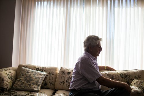 MIKAELA MACKENZIE / WINNIPEG FREE PRESS
John Wieler, who was one of Winnipegs last Immigration and Refugee Board (IRB) members hearing refugee claims in person, poses in his home in Winnipeg on Tuesday, Sept. 18, 2018.  Now the IRB is looking at restoring the position in Winnipeg rather than doing everything by videoconference, and Wieler says that its better to hear cases in person rather than hearing their case remotely.
Winnipeg Free Press 2018.