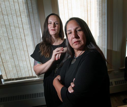 PHIL HOSSACK / WINNIPEG FREE PRESS -  Executive producers of "First Contact"  Vanessa Loewen (left) and Stephanie Scott see Melisa Martin's story.  - Sept 18, 2018