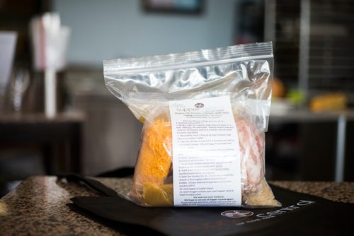 MIKAELA MACKENZIE / WINNIPEG FREE PRESS
The ingredients for the Chicken Dij-ilicious at Supper central, a pre-prepared meal service, in Winnipeg on Wednesday, Sept. 19, 2018.  
Winnipeg Free Press 2018.