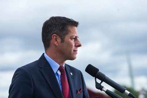 MIKAELA MACKENZIE / WINNIPEG FREE PRESS
Mayor Brian Bowman announces a commitment to establish a new Human Rights Committee of Council as well as develop a Newcomer Welcome and Inclusion Policy for the city in Winnipeg on Friday, Sept. 21, 2018.  Winnipeg Free Press 2018.