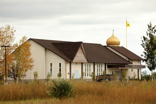 RUTH BONNEVILLE / WINNIPEG FREE PRESS 

Local - Sikh Temple at 1244 Mollard Road, south side of Mollard, west of Pipeline Road


Story: West St. Paul residents oppose a proposal to almost double the size of a Sikh Temple. There are 10 homes on the other side of the road.  Note,  was able to get only one of the homes in the shot to juxtapose with the temple because of private property and tree line.   

SIKH TEMPLE DISPUTE: A council committee is hearing an appeal by the administration against a decision of the Board of Adjustment to allow a major expansion of a Sikh Temple on Mollard Road, from 21,565 sq.ft. to 39,087, an 81% increase in the building size.
 The planning department said proposals such as this have to go through a public hearing, but the Sikh Temple bypassed the process by applying for a conditional use through the board of adjustment. The site is on largely agricultural, unserviced land on the
 citys NW edge. 

SECTION: city/santin


SEPT 21,2018