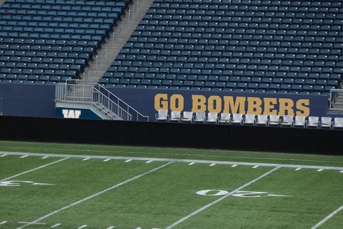 MIKE DEAL / WINNIPEG FREE PRESS
Views of the inside of Investors Group Field Wednesday morning.
180926 - Wednesday, September 26, 2018.