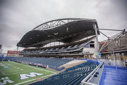 MIKE DEAL / WINNIPEG FREE PRESS
Views of the inside of Investors Group Field Wednesday morning.
180926 - Wednesday, September 26, 2018.