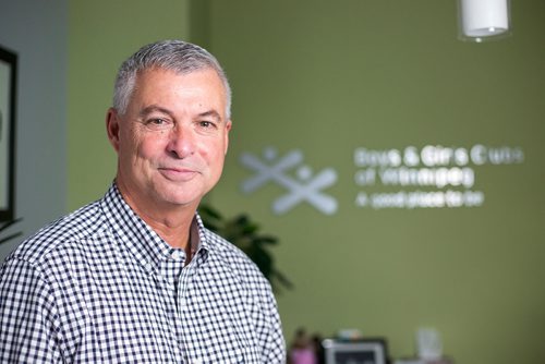 MIKAELA MACKENZIE / WINNIPEG FREE PRESS
Boys and Girls Club Winnipeg president Ron Brown poses for a portrait at the office in Winnipeg on Thursday, Sept. 27, 2018.  Winnipeg Free Press 2018.