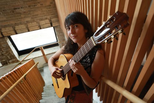 RUTH BONNEVILLE / WINNIPEG FREE PRESS

ENT : Portraits of Onna Lou, Argentinian musician who now lives in Winnipeg. at Forth Cafe. She and another South American musician are doing a Thanksgiving-ish show because they are grateful to be able to have careers in music as immigrants to the city.

See Erin Lebar story.  

Sept 27, 2018