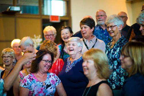 MIKAELA MACKENZIE / WINNIPEG FREE PRESS
The Sisters of the Holy Rock rehearse at the John Black Memorial United Church in Winnipeg on Tuesday, Sept. 4, 2018. 
Winnipeg Free Press 2018.